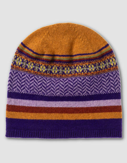 Eribe Stobo Beanie Hat in Mulberry