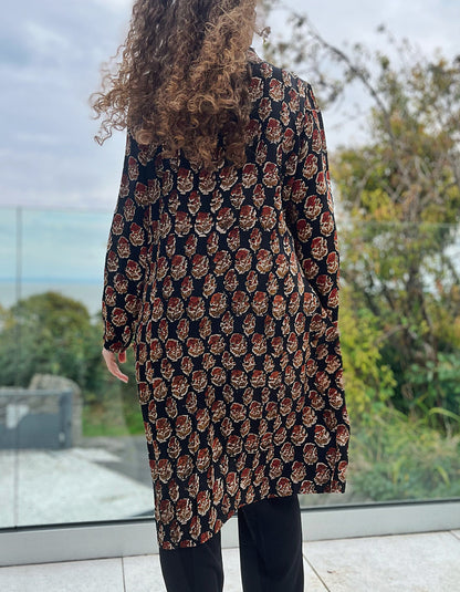 Nila Rubia Panel Tunic in Fall Leaves