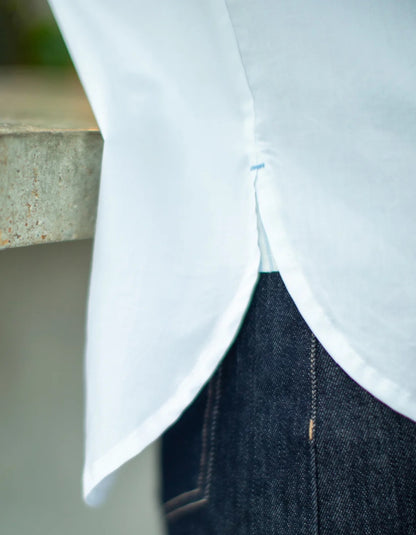 Chalk Nola White Shirt