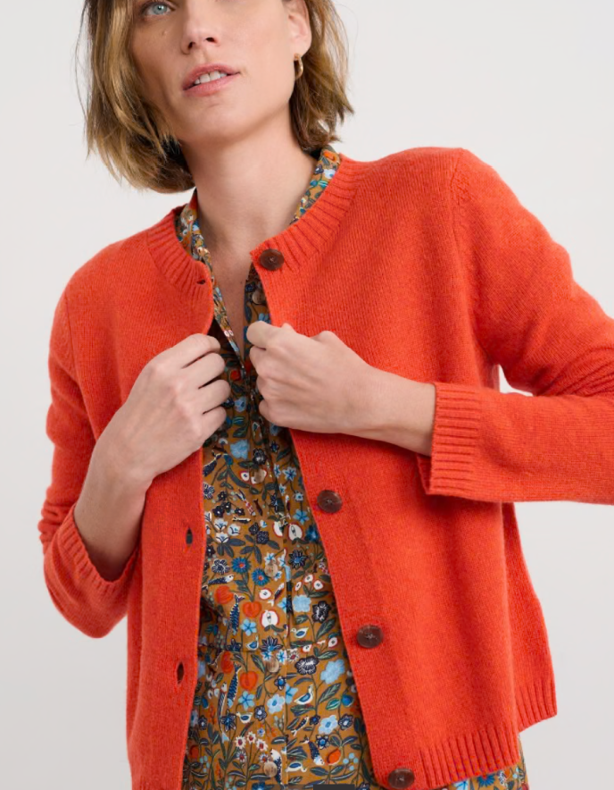 Seasalt tern Tide Cardigan in Mandarin