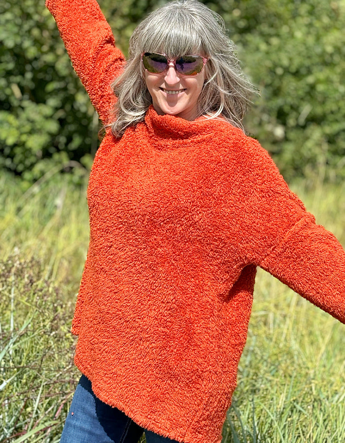 Luukaa Orange You Glad Fleece