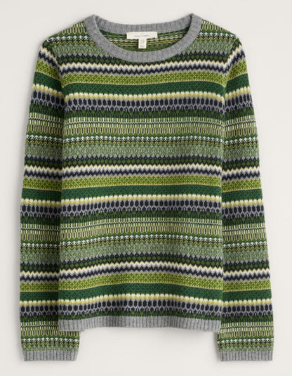 Seasalt Percella Cove Fair Isle Jumper