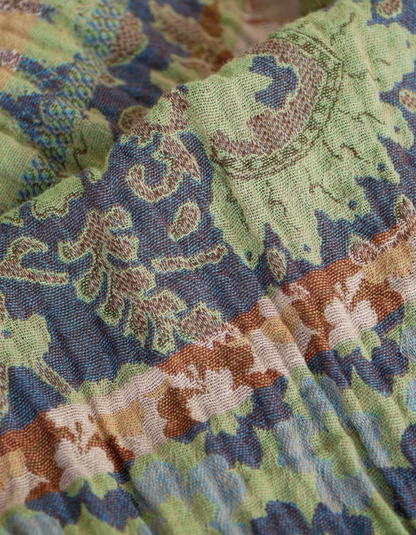 Letol Jacquard Scarf Felicien in Pickles