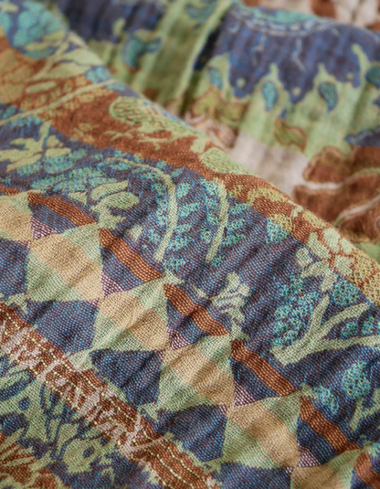 Letol Jacquard Scarf Felicien in Pickles