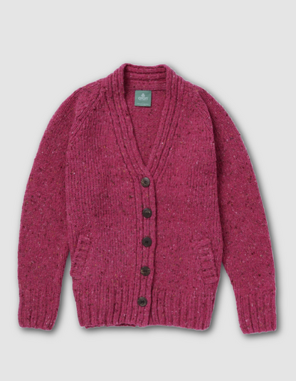 Aran Mills Donegal Cardigan with Side Pockets