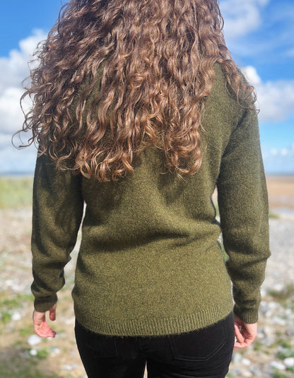 Noble Wilde Polo Neck Sweater in Avoka