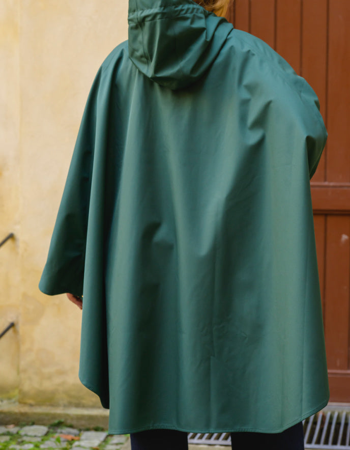 Danefae Danerain Poncho in Dark Forest