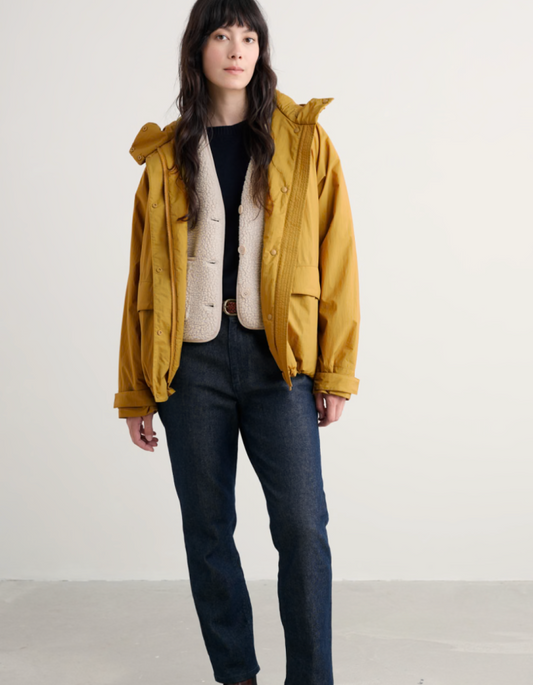 Seasalt Portheras Waterproof Jacket in Pear