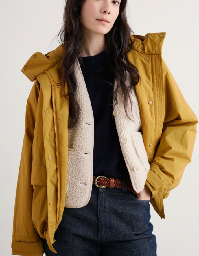 Seasalt Portheras Waterproof Jacket in Pear
