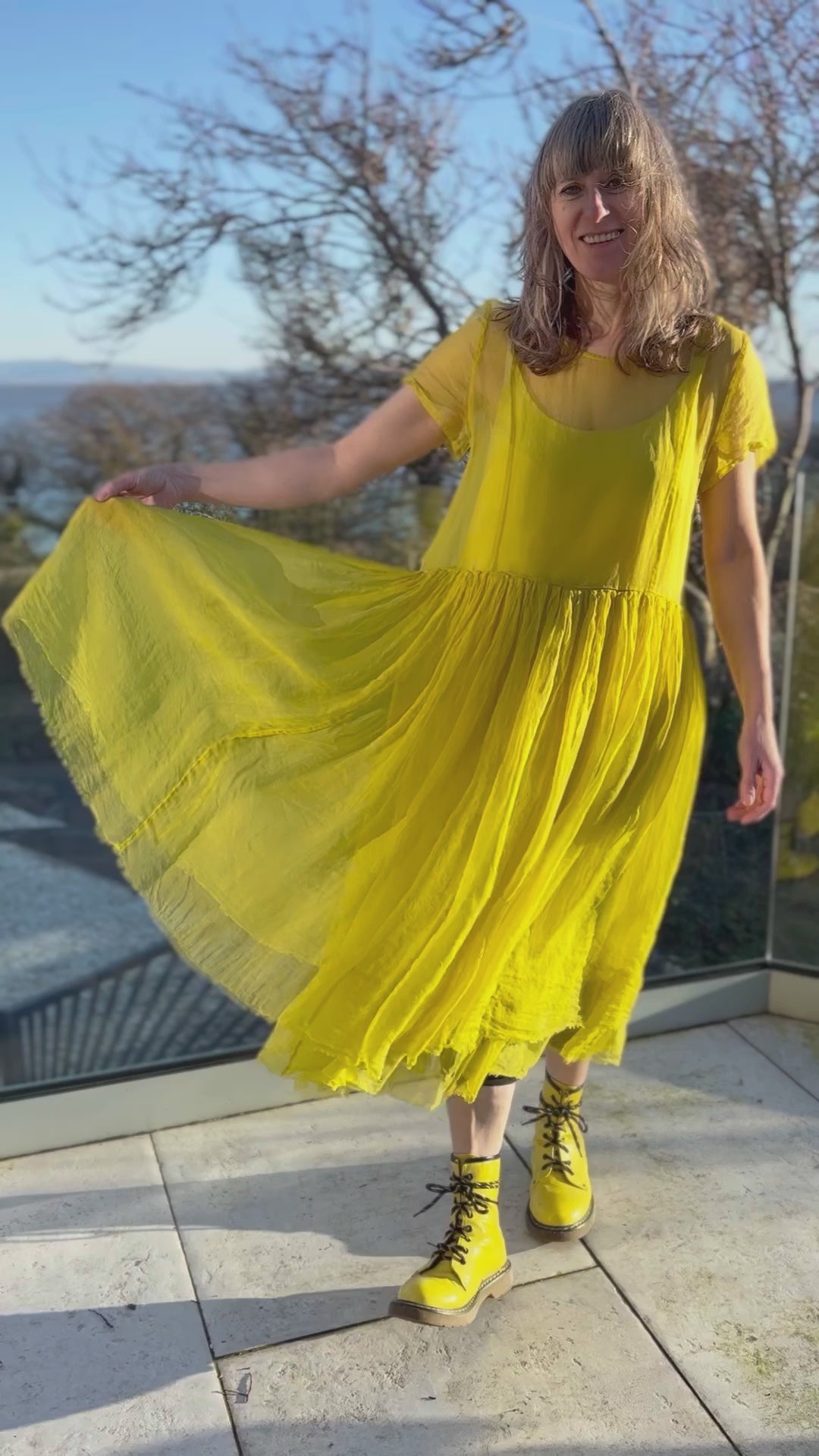 Grizas Lemon Meringue Dress