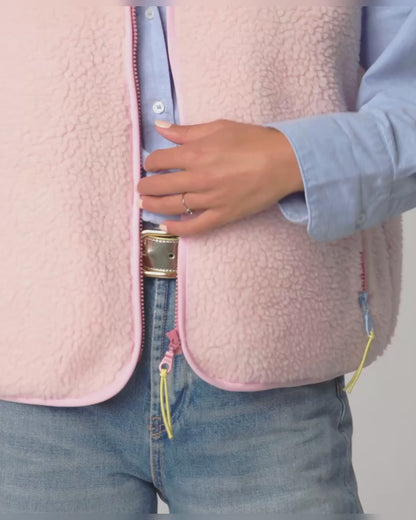 Billy Belt Leather Belt in Soft Gold