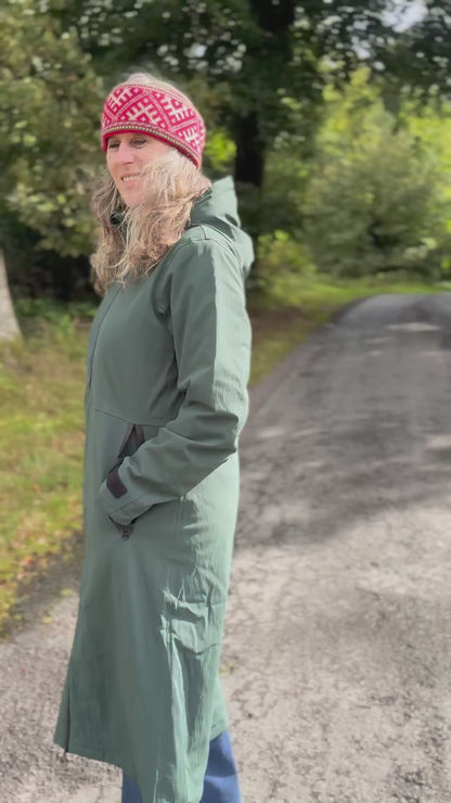 Danefae Danedogwalker Raincoat in Dark Forest