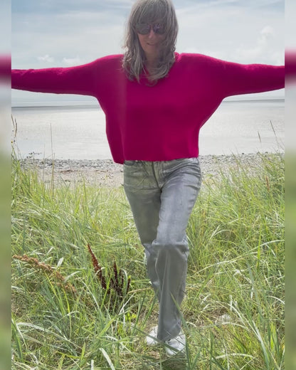Foil Pink Sweater