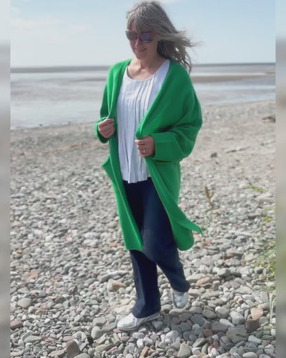 Eribe Corry Long Cardigan in Billiard