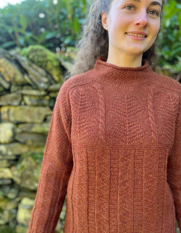 Harley Cable Manners Sweater in Rhum