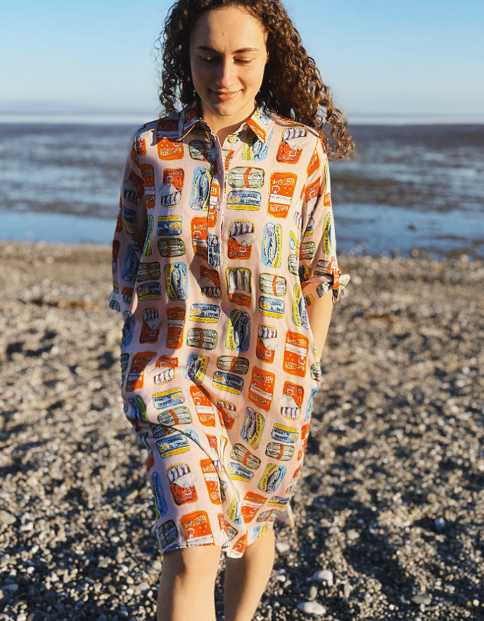 Milano Sardine Shirt Dress