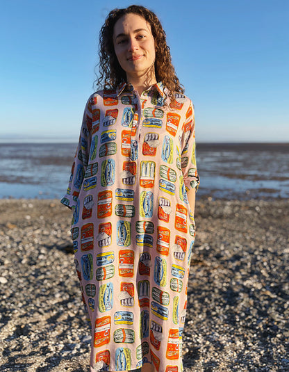 Milano Sardine Shirt Dress