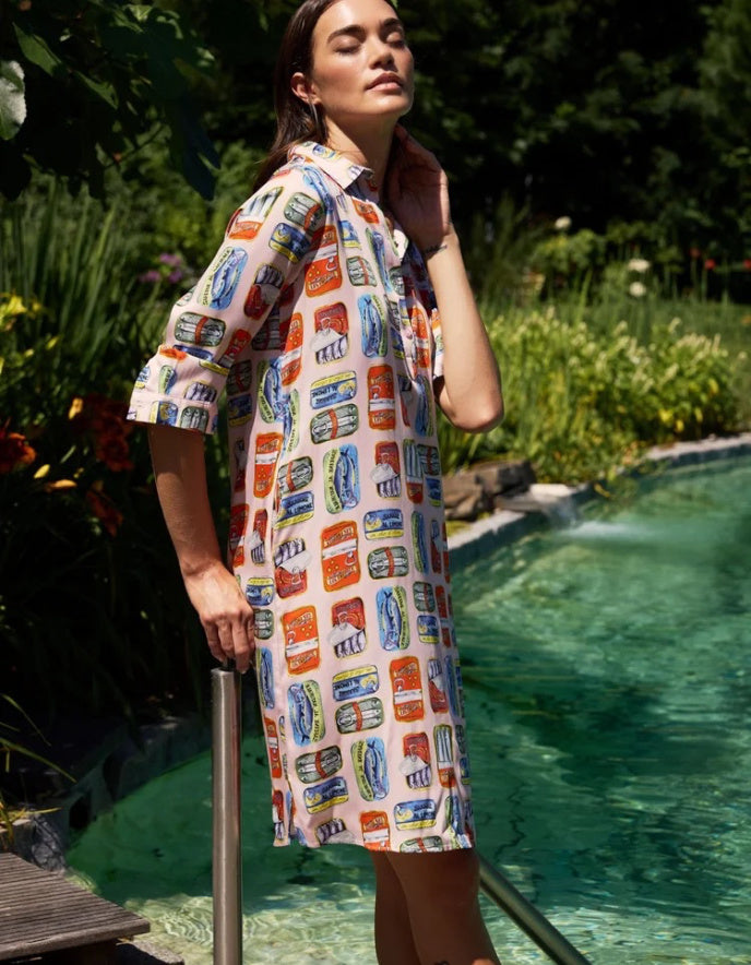 Milano Sardine Shirt Dress