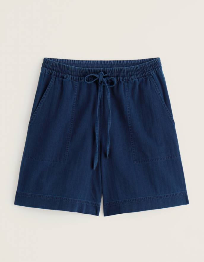 Seasalt Eskelli Wide Leg Denim Shorts