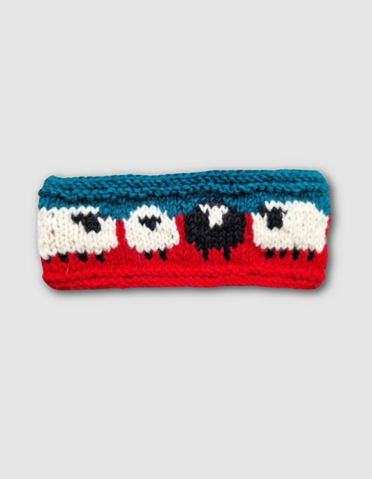 From the Source Sheep Headband in Scarlet