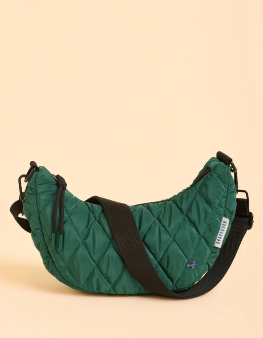 Brakeburn Shipstal Sling Bag in Emerald Green