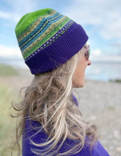 Eribe Alpine Turnup Beanie Hat in Sirius