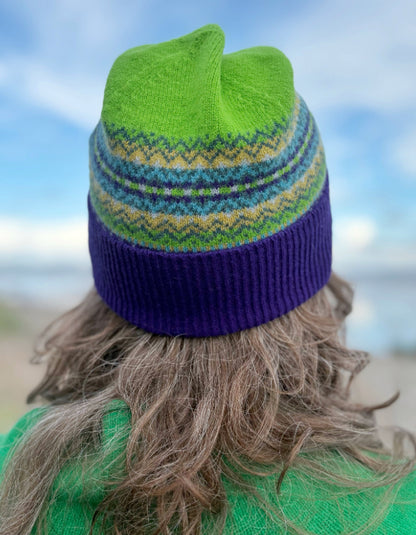 Eribe Alpine Turnup Beanie Hat in Sirius