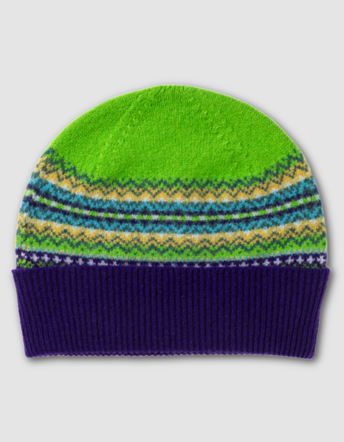 Eribe Alpine Turnup Beanie Hat in Sirius
