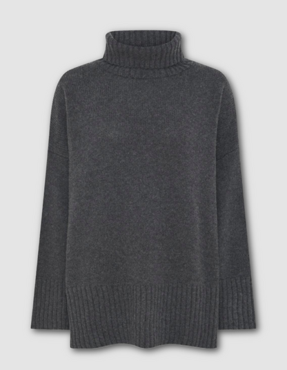 MUSE Wear Sky Sweater in Charcoal Eco Wool