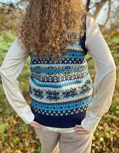 Harley Snowflake Fair Isle Tank Top