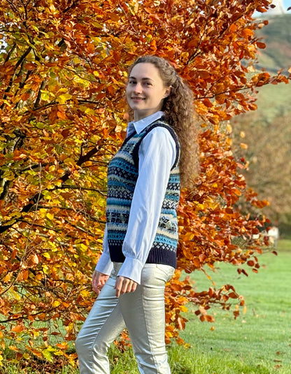 Harley Snowflake Fair Isle Tank Top