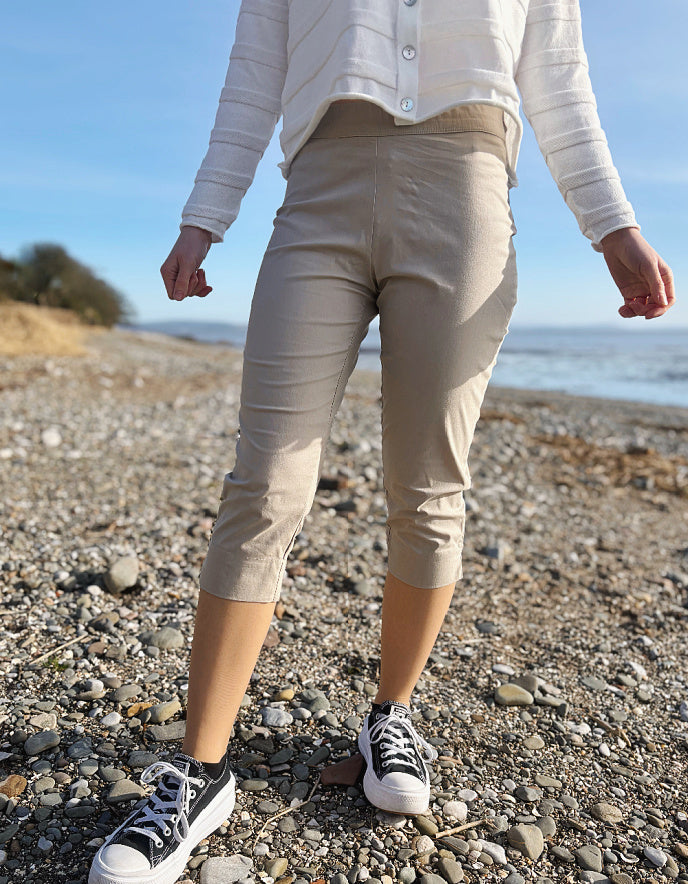 sand capri pants