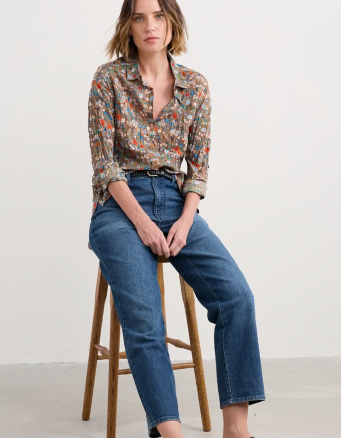 Seasalt Larissa Shirt in Still Life Basket