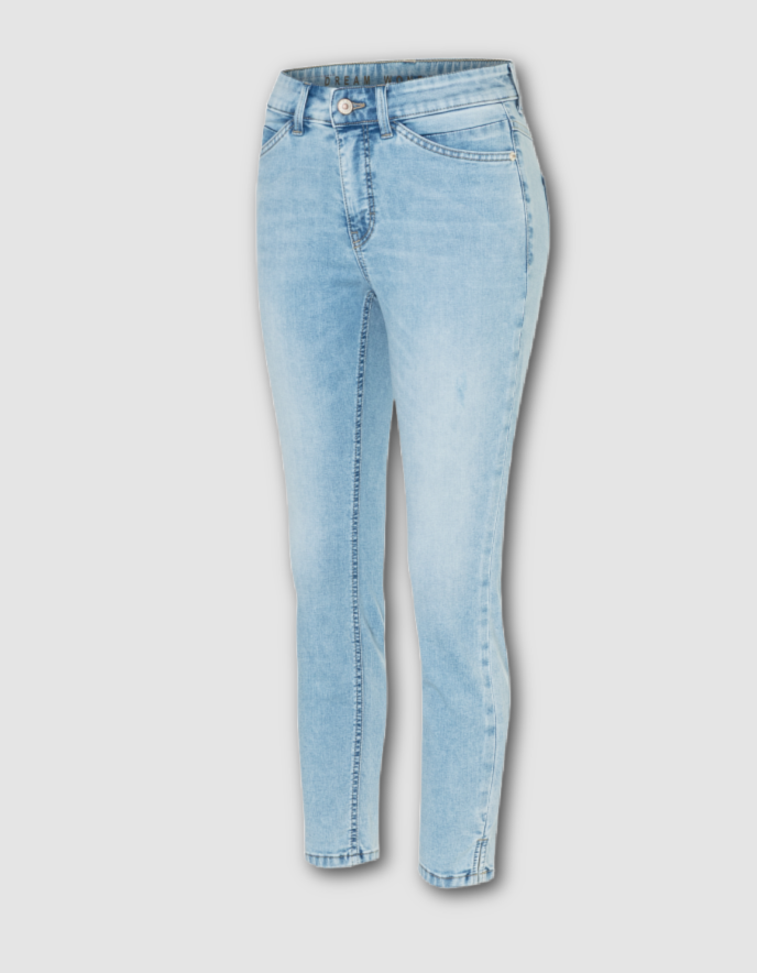 summer vintage wash stretchy cropped jeans