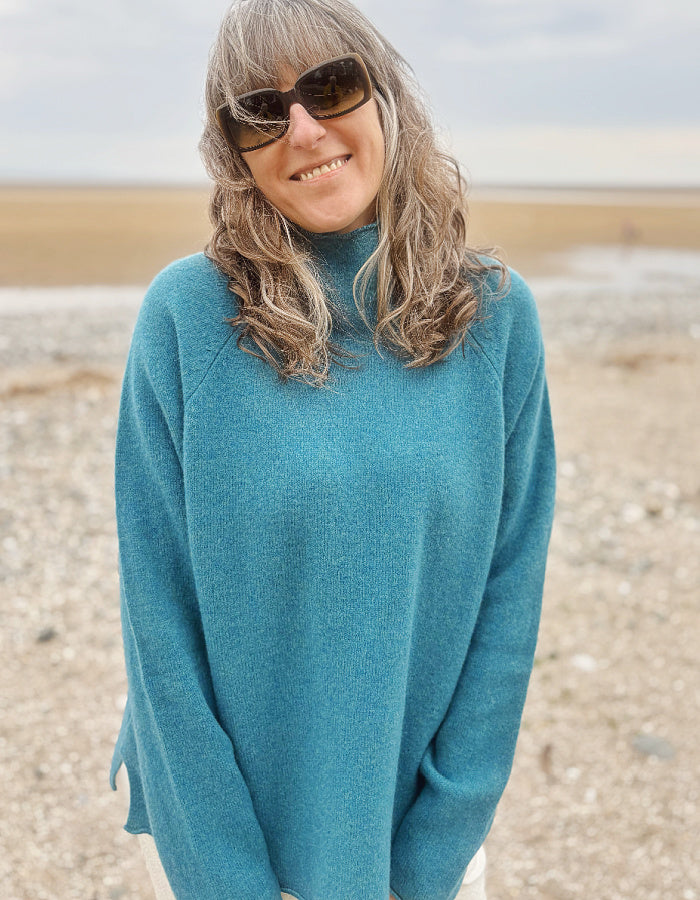 Eribe Corry Raglan in Barracuda