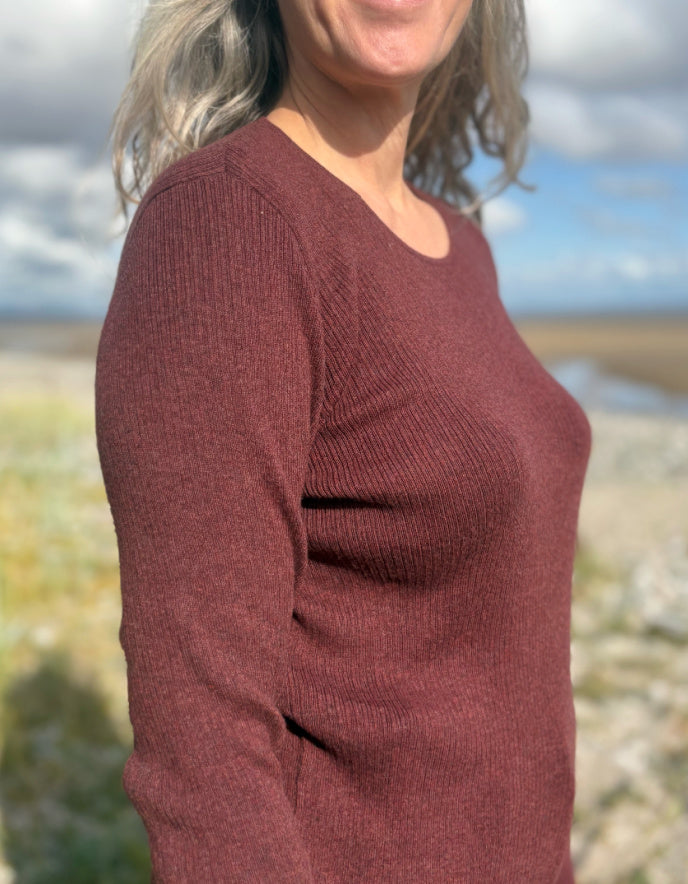 Mansted Tibby Long Sleeve Tee in Spice