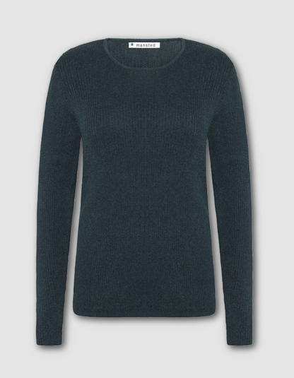 Mansted Tibby Long Sleeve Tee in Dark Aqua