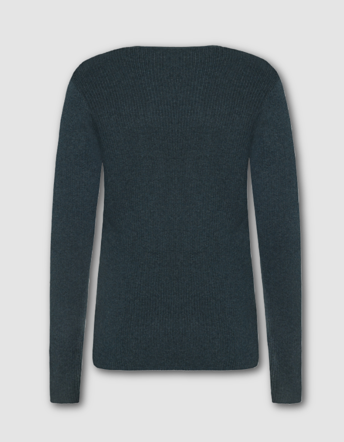 Mansted Tibby Long Sleeve Tee in Dark Aqua