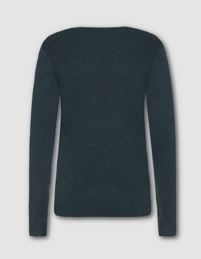 Mansted Tibby Long Sleeve Tee in Dark Aqua