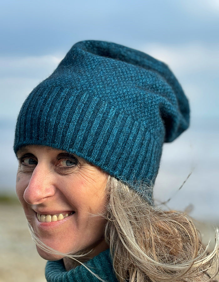 Noble Wilde Floppy Beanie in Tui