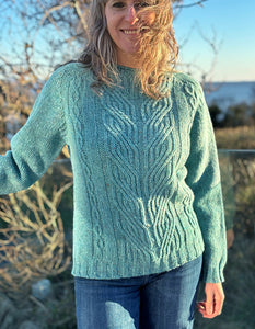 Harley Cable Weave Sweater in Uist