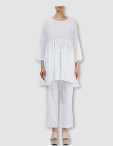 Grizas White Linen Dress