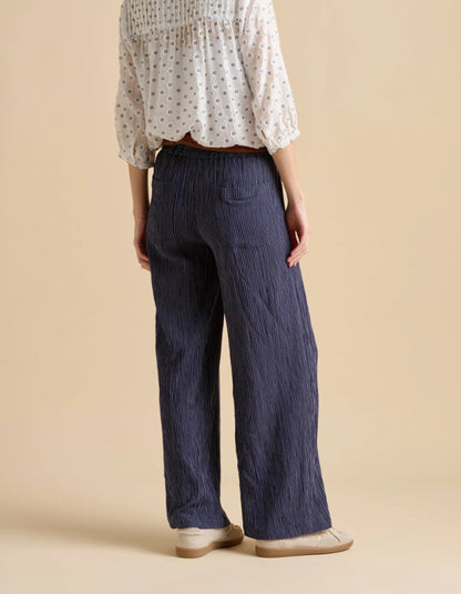 Brakeburn Wide Leg Striped Trouser