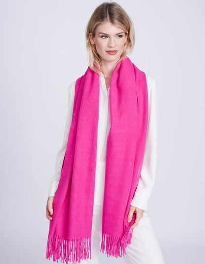 Pia Rossini Willow Scarf in Pink