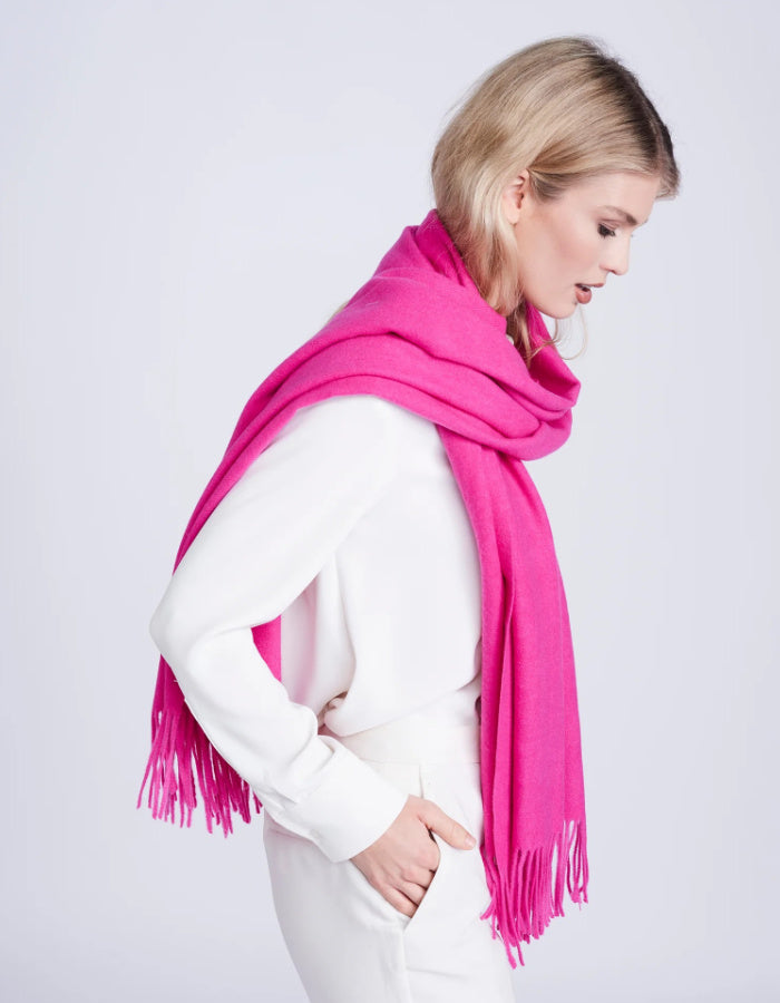 Pia Rossini Willow Scarf in Pink