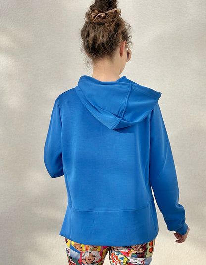 Yest Rayaan Hoodie in Cobalt