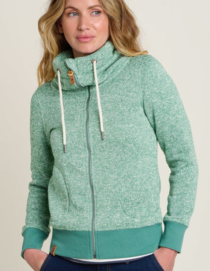 Brakeburn Zip Through High Neck Sweatshirt