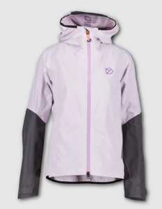 soft pink lightweight summer rain jacket with hood