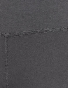 full length grey leggings in soft organic cotton