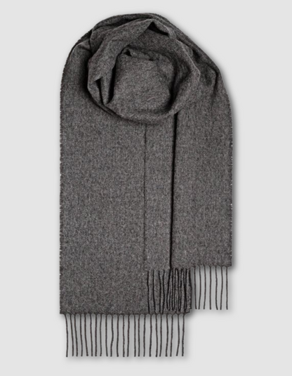 Lochcarron Lambswool Scarf in Steel